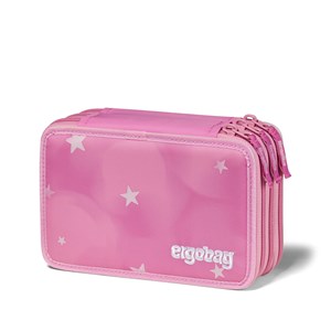 Ergobag Penalhus Maxi CloudBear Lyserød m/stjerner
