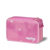 Ergobag Pennfodral Maxi CloudBear Rosa med stjärnor 1