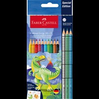 Faber-Castell Färgpennor 10-pack Dino Fler färger 1