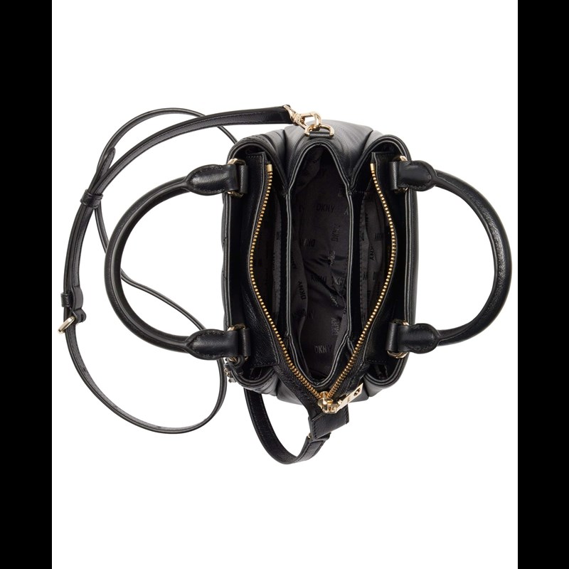 DKNY Håndtaske Paige  Sort/Guld 5