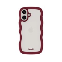 Holdit Mobilcover Wavy Bordeaux Iphone 16 1
