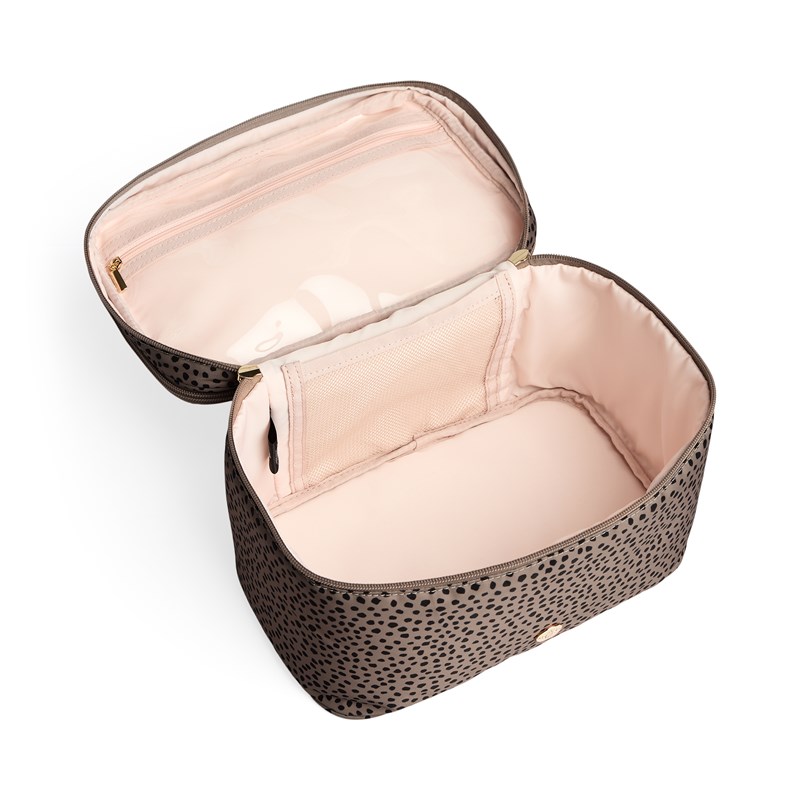 Aura Toilettaske Almada Taupe/Sort 6