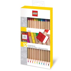LEGO Bags Lego färgpennor 12 stk. Röv färger