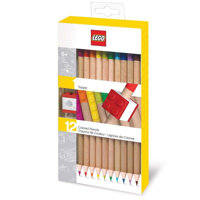 LEGO Bags Lego farveblyanter 12 stk. Ass farver 1