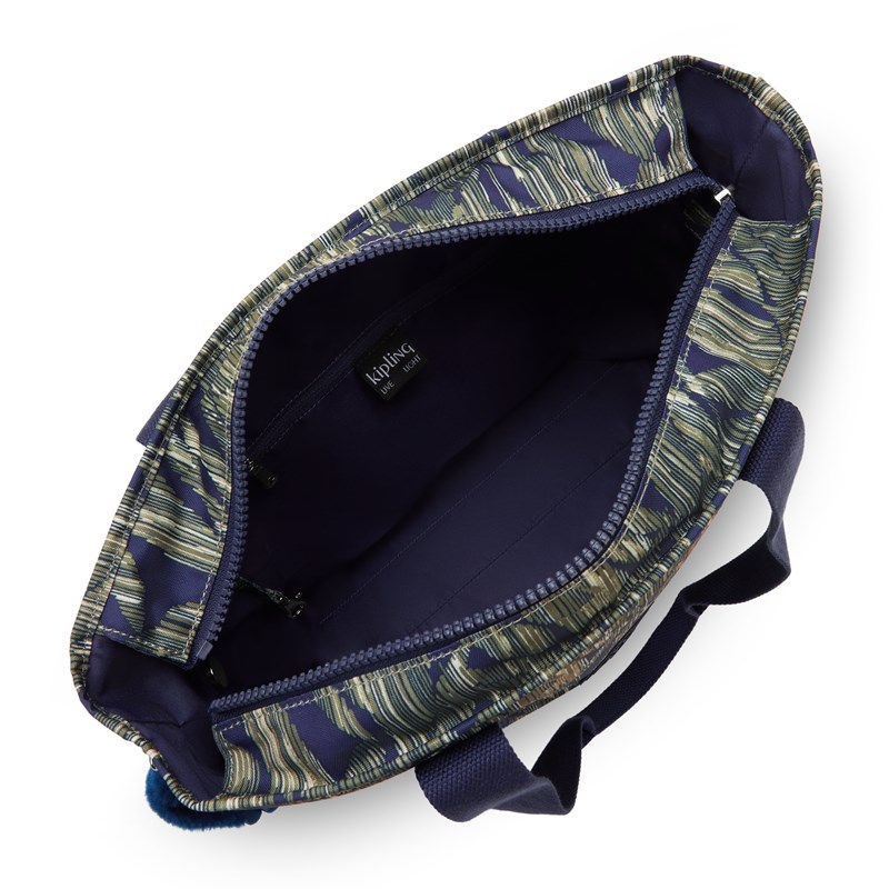 Kipling Tote Anina Blå/Grøn 3