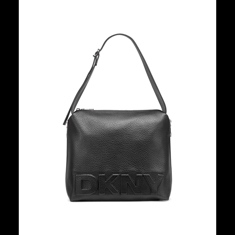 DKNY Håndtaske Zia SM Hobo Sort/sølv 1