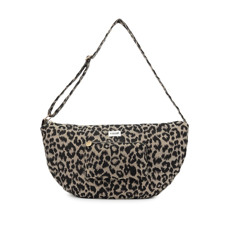 Conmé Bæltetaske Ella XL Grå/leopard 1