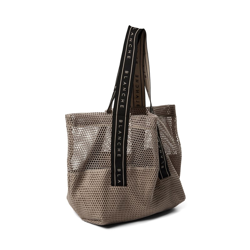 BLANCHE Tote Logo Beige 2