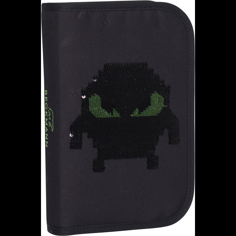 Beckmann Skolväskeset Classic Pixel Svart 10