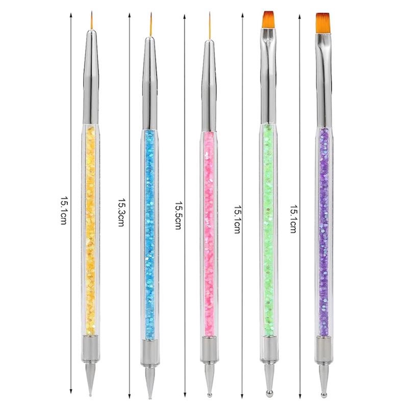 UNIQ Neglepensler & Dotting Tools Ass farver 4