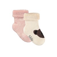 Molo Strumpor Nodda 2-pack Rosa Str. 14-16 1