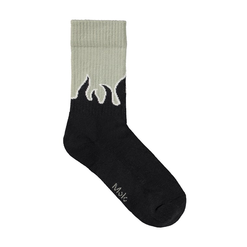 Molo Strømpe Norman 2-pak Sort/Rød 23-26 4