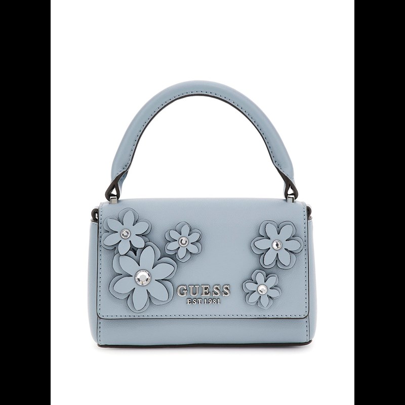 Guess Håndtaske Zaria Mini Lyseblå 1