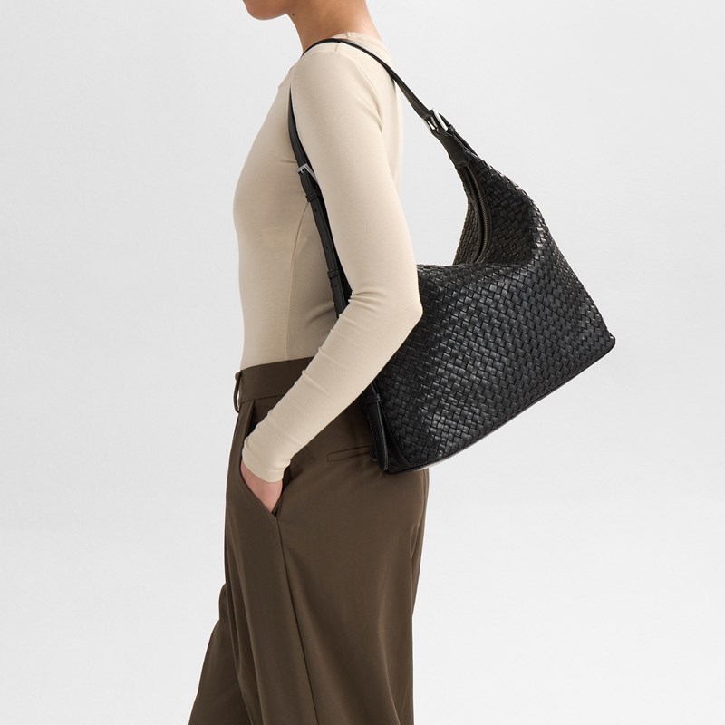 MARKBERG Axelväska TribecaMBG Weave Svart 14" 8