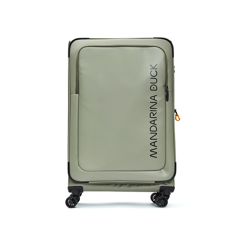 Mandarina Duck Kuffert Eco Coated Beige/grå 78 Cm 1