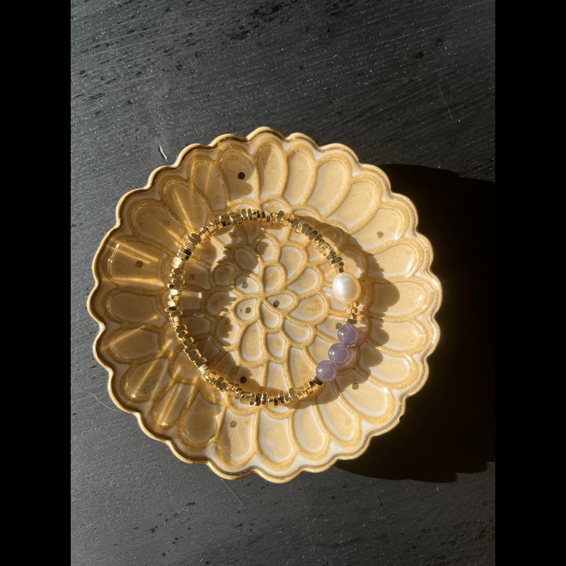 Conmé Armbånd Frida Pearl M. Grå 2