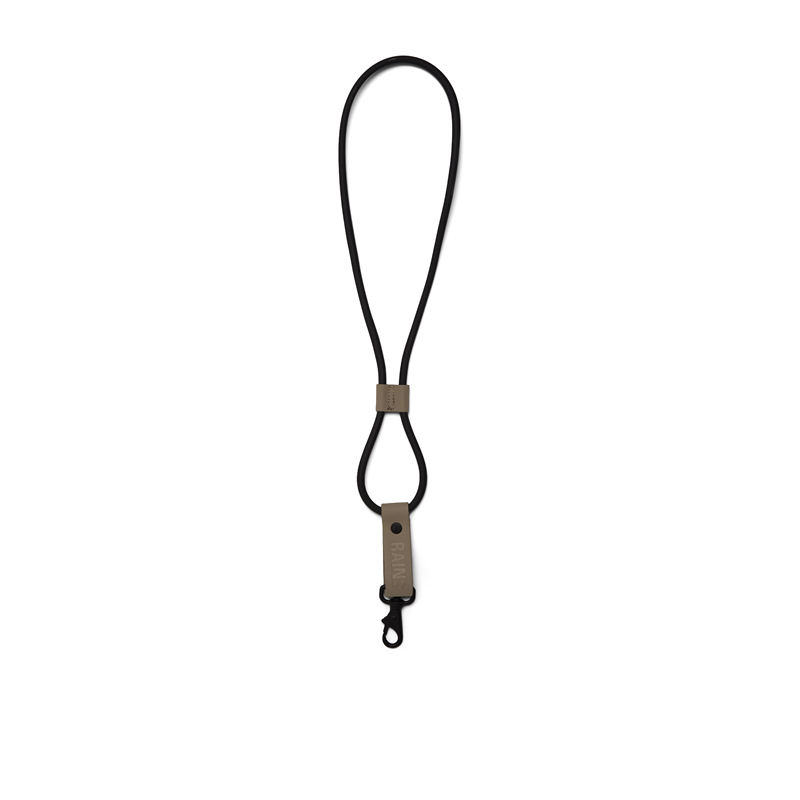 RAINS Nøglering Long Key Chain M. Brun 1
