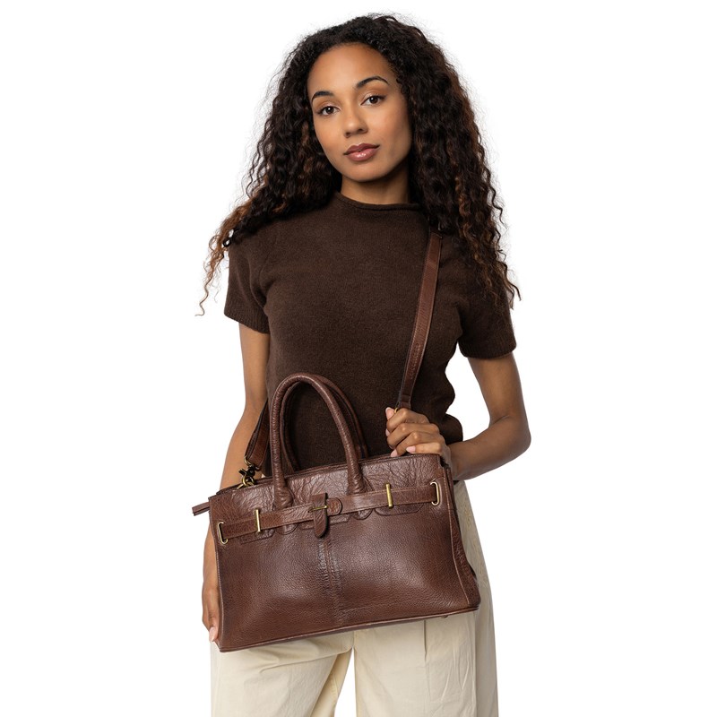 RE:DESIGNED Crossbody Mada Small Brun/brun 2