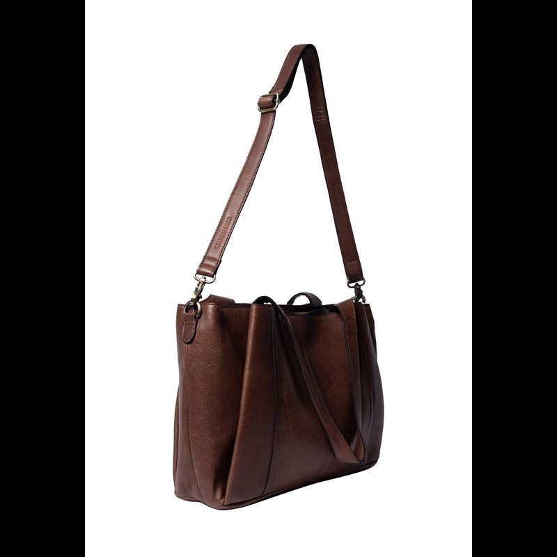 RE:DESIGNED Axelväska Nisa Big M. Brun 5