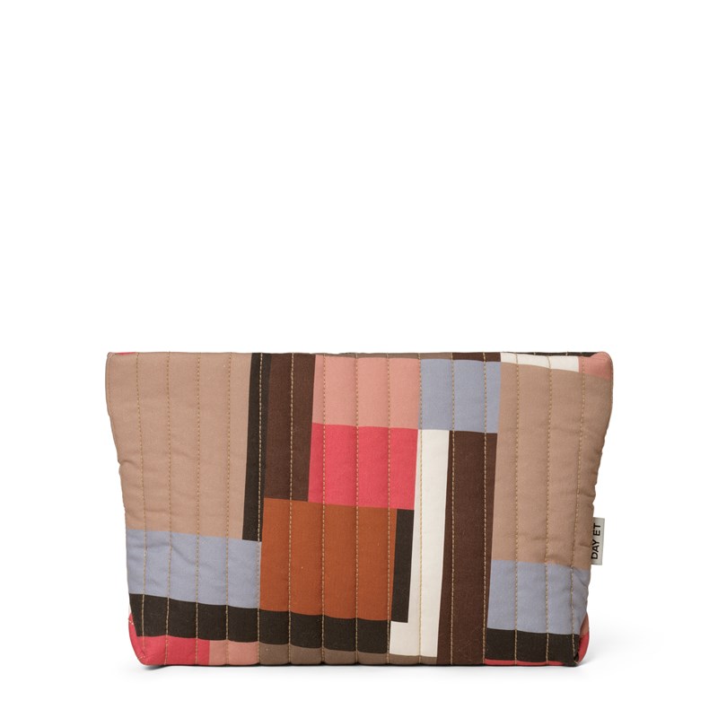 DAY ET Clutch Day Soft Cotton Quilt  Rosa 1