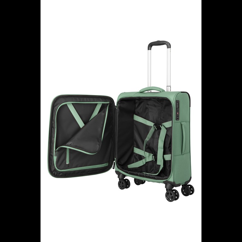 travelite kuffert Kick Off Grøn 55 Cm 8