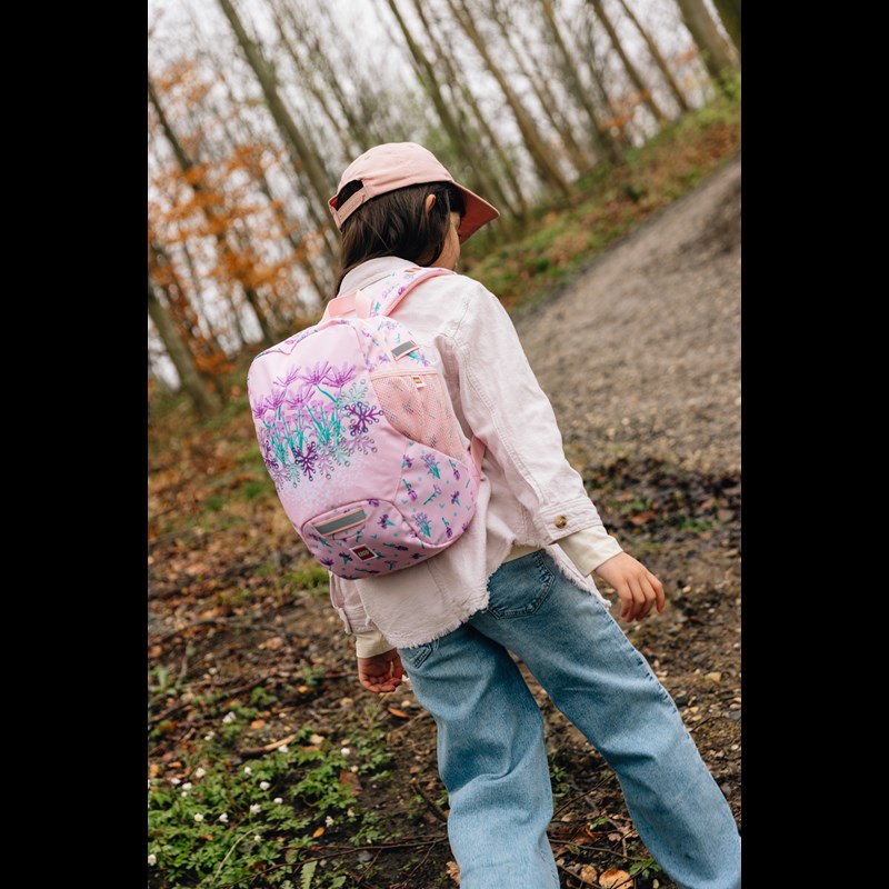 LEGO Bags Børnehaverygsæk Flowers Rosa 2