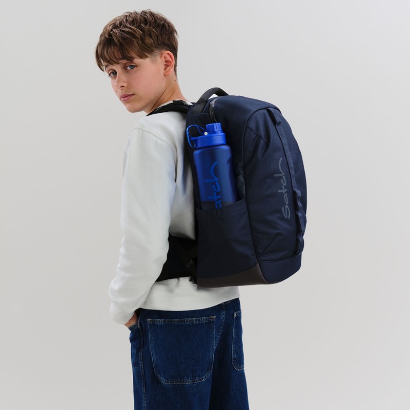 Satch Skolväska CON:NEXT Dark Blue M. blå 9