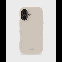 Holdit Mobilcover Wavy Beige Iphone 16 1