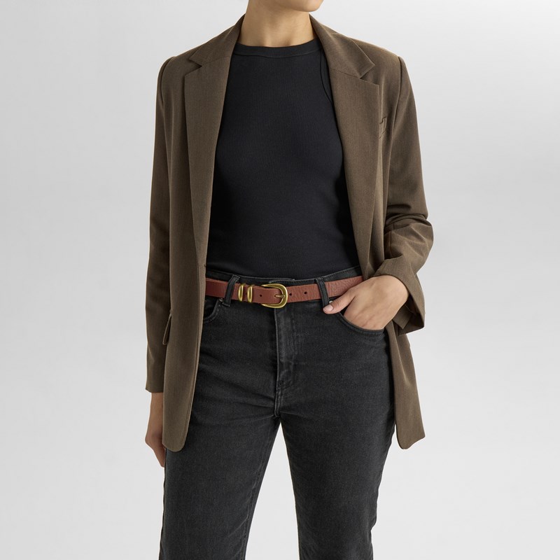 MARKBERG Damebælte Sionambg Cognac 85 Cm 2