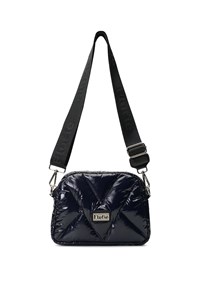 Flufié Skuldertaske Shiny Small  Navy 1