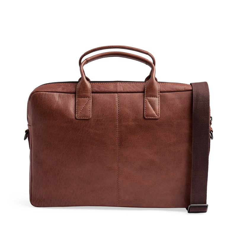 Tyler & Co Computertaske Bronx Cognac 14" 6