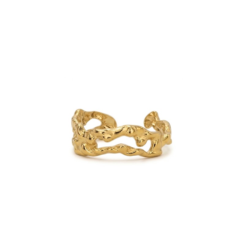 Winther Studio Ring Mocca Guld 1