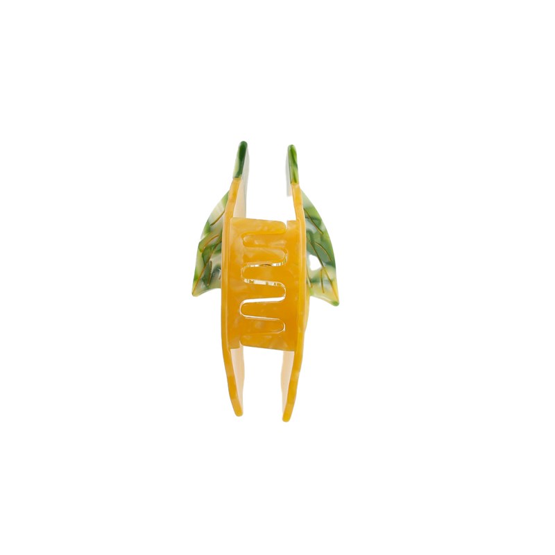 By Stær Hårklämma Citron Citrus Gul 3