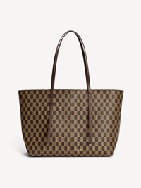 By Malene Birger Shopper Abigail Monogram Brun 1