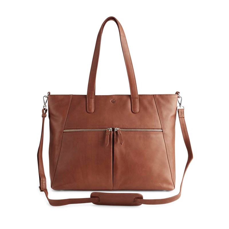 Aura Computertaske Paris  Cognac/brun 15" 9