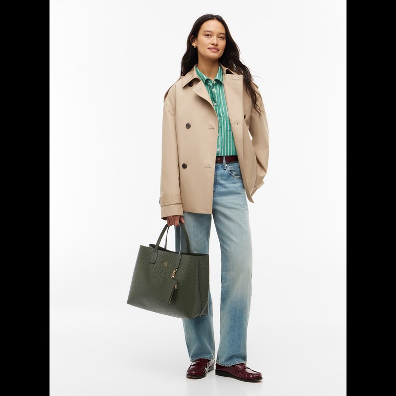 Tommy Hilfiger Håndtaske Satchel Thicon Grøn 2