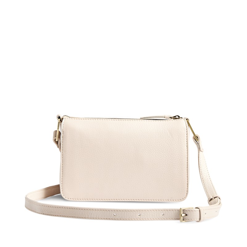 MARKBERG Crossbody Case Grain Creme 1