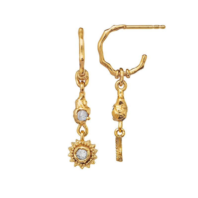 Maanesten Örhängen Ember Guld 3