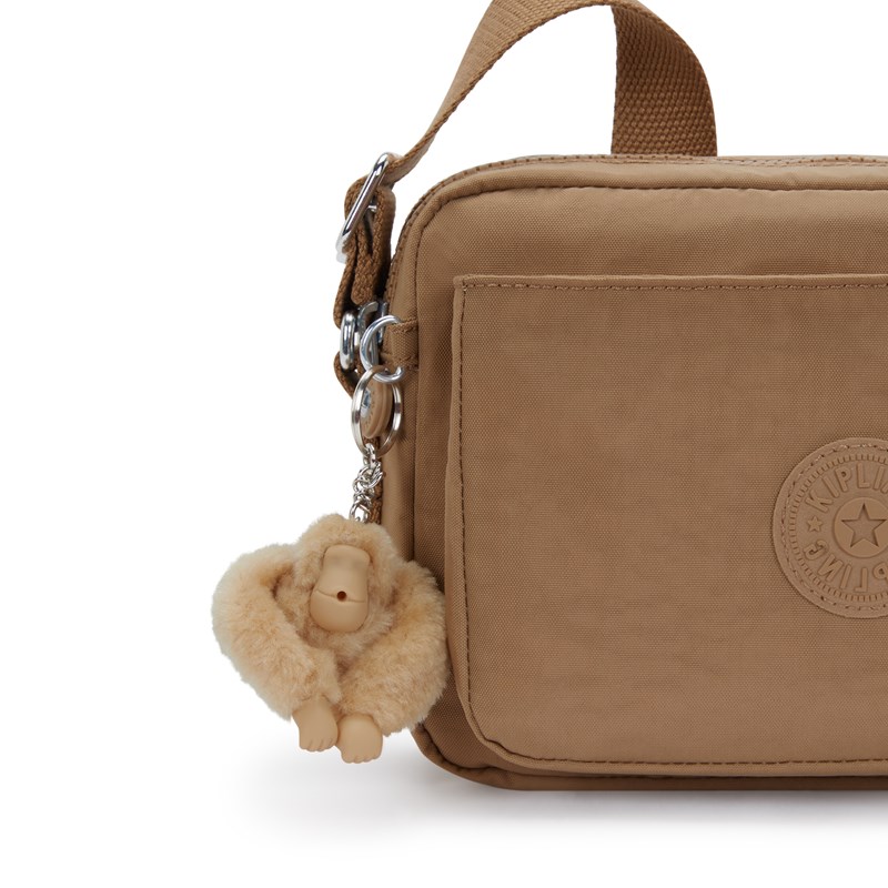 Kipling Crossbody Abanu M Camel 5