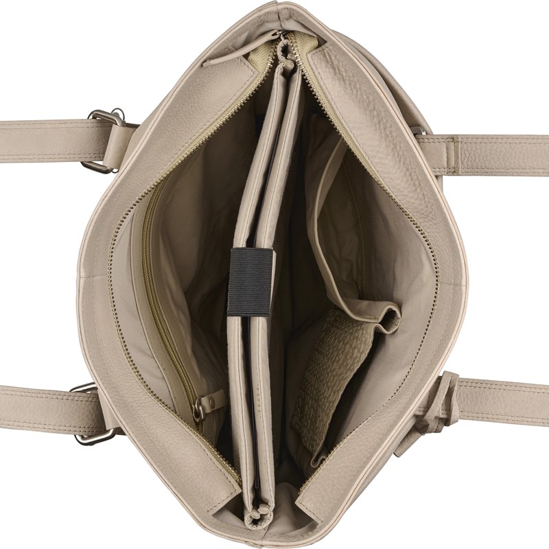 Burkely Shopper Soft Skylar Beige/grå 14" 5