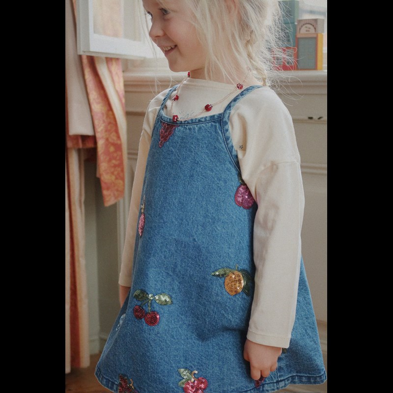 Konges Sløjd Halsband & Armbandsset Ladybug Vit 2