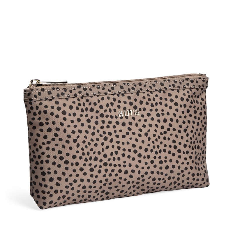 Aura Kosmetikpung Arosa  Taupe/Sort 2