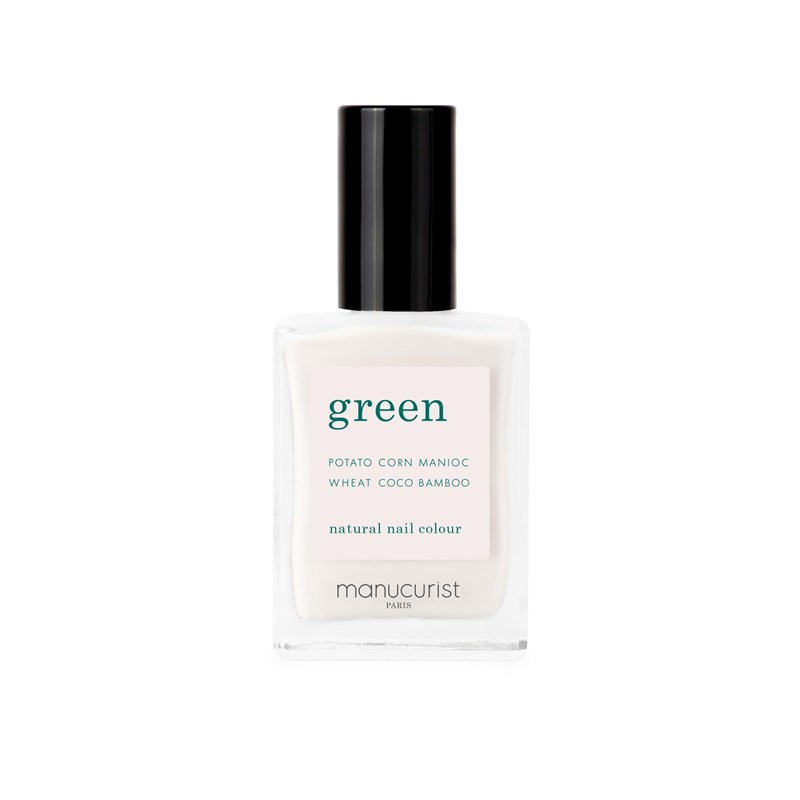 Manucurist Green Nagellack Milky White Vit 1