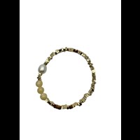 Conmé Armbånd Frida Pearl Gul