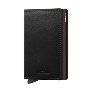 Secrid Slimwallet Sort/Brun
