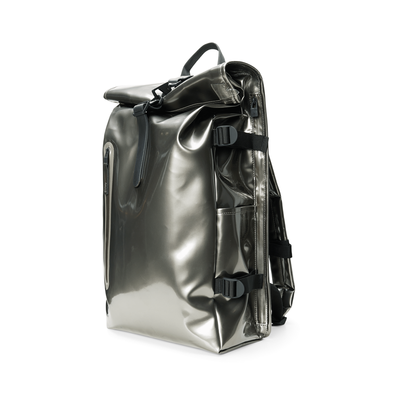 RAINS Rygsæk Rolltop L W3 Sølv 3