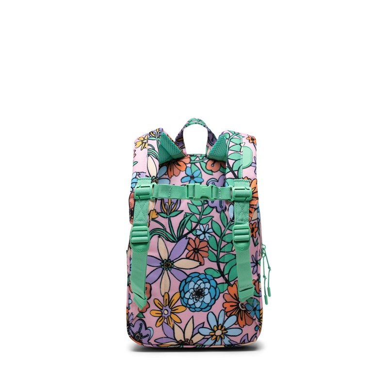Herschel Rygsæk Heritage kids Blomster Print 3