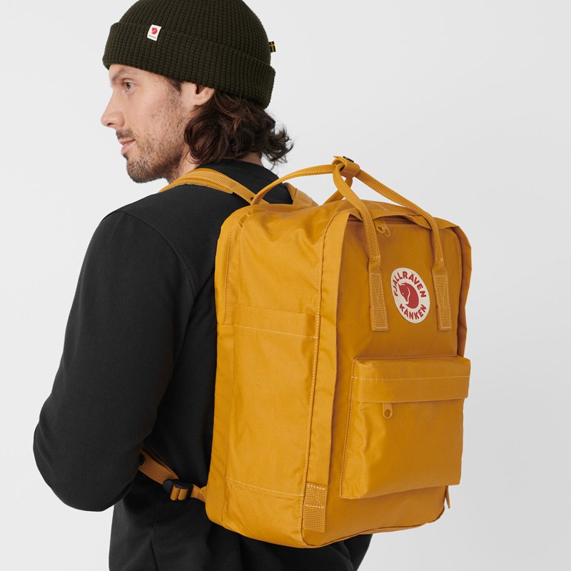 Fjällräven Ryggsäck Kånken Laptop Gul 17" 2