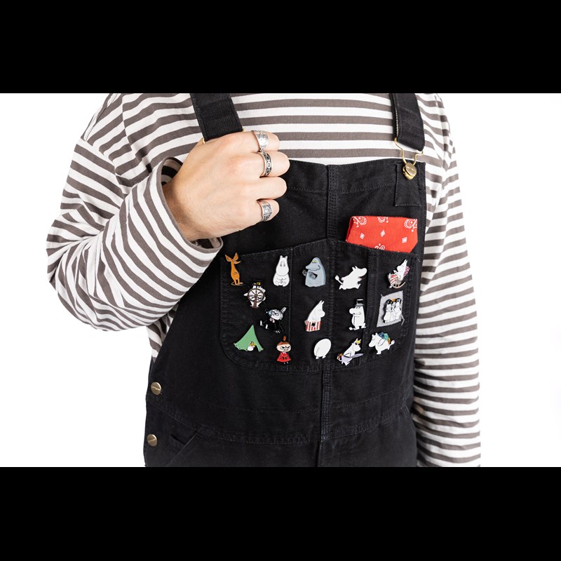 Nordic Buddies Brosch Pin Muminmamman Röd/Vit 3