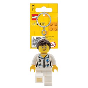 LEGO Bags Lego nyckelring Sjuksköterska Mint/Vit